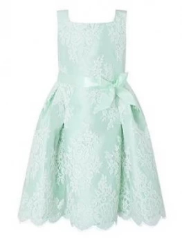 Image of Monsoon Girls Valeria Mint Lace Dress - Mint