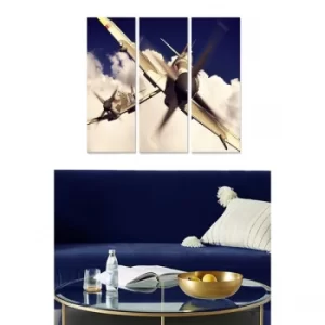 Image of MDF250816804 Multicolor Decorative MDF Painting (3 Pieces)