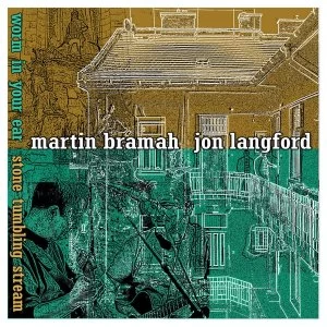 Image of Martin Bramah Jon Langford - Worm In Your Ear/Stone Tumbling Stream (fast version) Limited Edition Vinyl