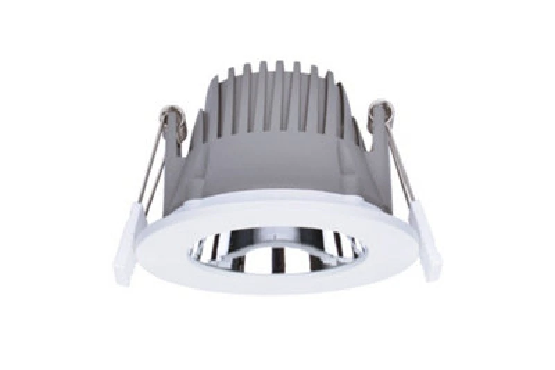 Image of Netlighting Recess Pro Downlight 75mm Cutout 6W 600LM 100LMW 4000K 60 Beam IP44 Non Dimmable White White
