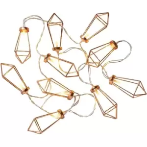 Image of Diamond String Lights Rose Gld