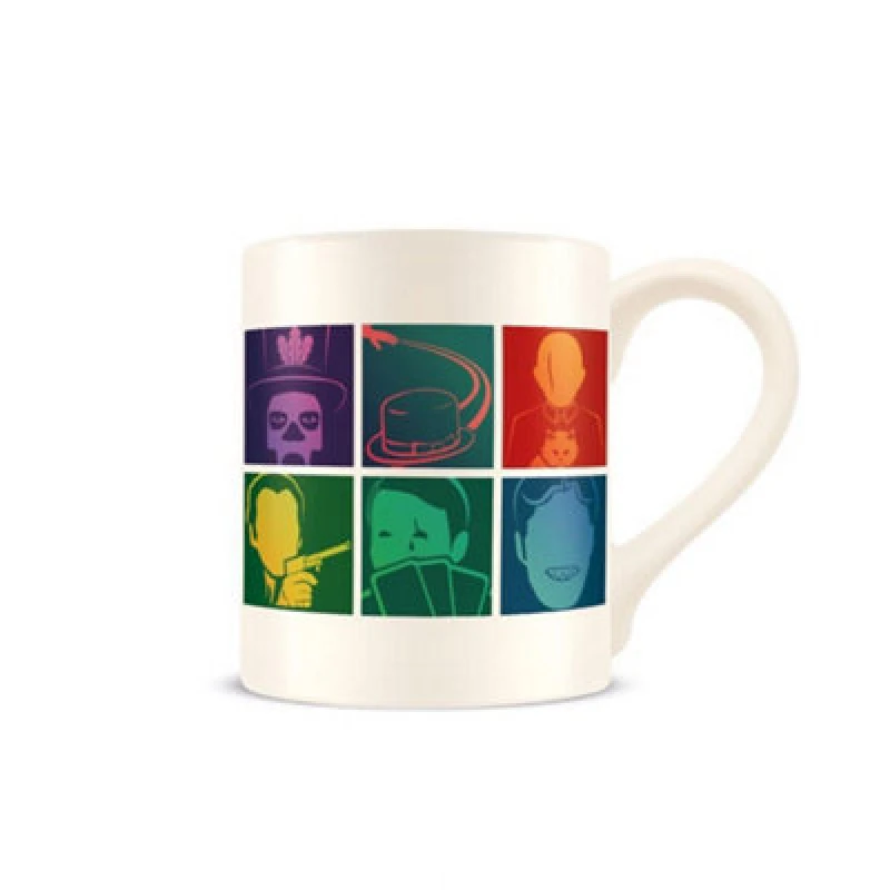 Image of James Bond Villain Icons Fine China Mug Multi unisex