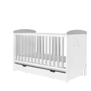 Image of Ickle Bubba Coleby Style Cot Bed with Under Drawer - Cosmic Aura