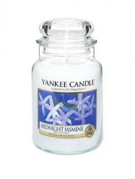 Image of Yankee Candle Midnight Jasmine Large Jar Scented Candle 623g