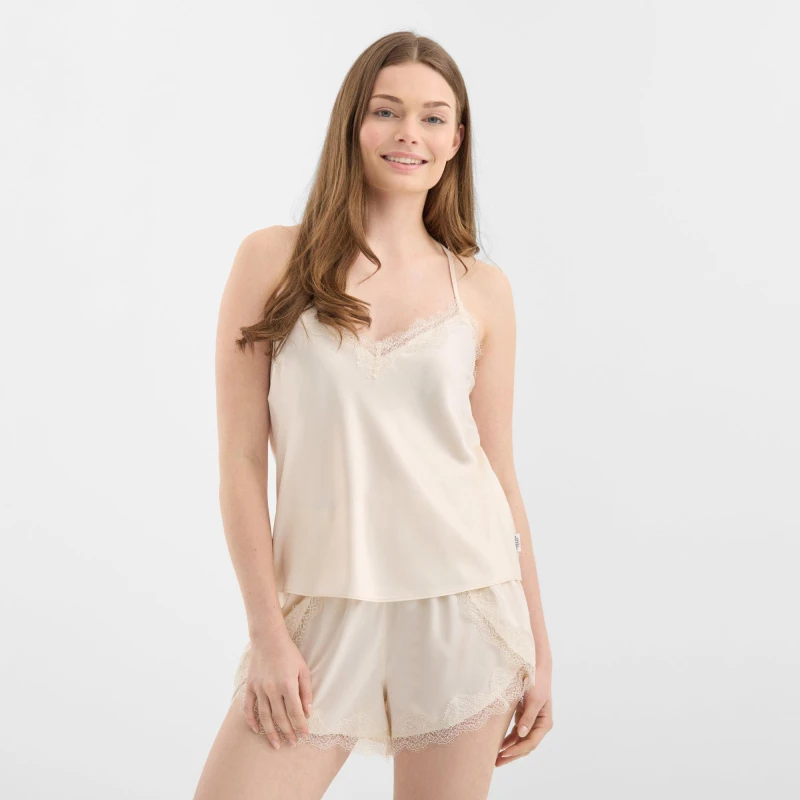 Image of Chelsea Peers ChelsP Satn Cami PJs Ld62 Bridal Satin female 16 (XL)