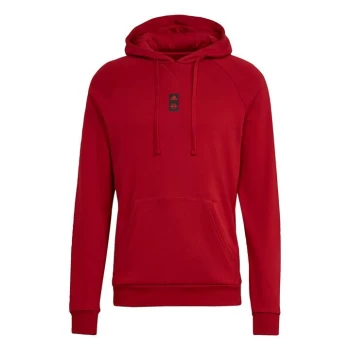 Image of adidas New York Red Bulls Travel Hoodie Mens - Team Victory Red