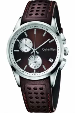 Image of Mens Calvin Klein BOLD Chronograph Watch K5A371GK