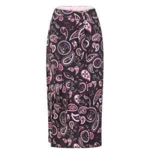 Image of Ted Baker Tria Print Skirt Womens - Purple
