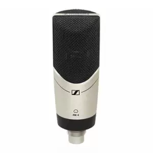 Image of Sennheiser MK4 Condenser Microphone - Silver/Black