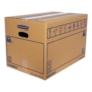 Image of Bankers Box SmoothMove Standard Moving Box 350x350x550mm Pack of 10
