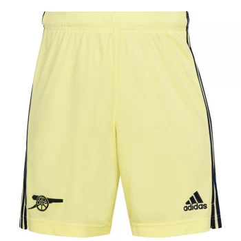 Image of adidas Arsenal Away Shorts 2021 2022 - Yellow