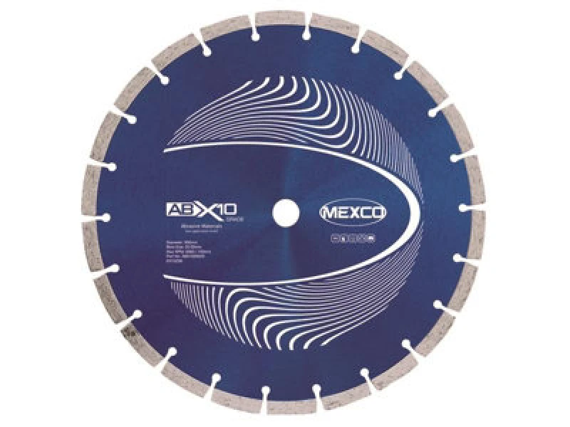 Image of Mexco Abx1030020 Abrasive Materials X10 Grade Diamond Blade 300 X 20mm Mexabx10300
