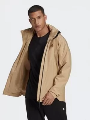 Image of adidas Traveer Rain.rdy Jacket, Black, Size S, Men