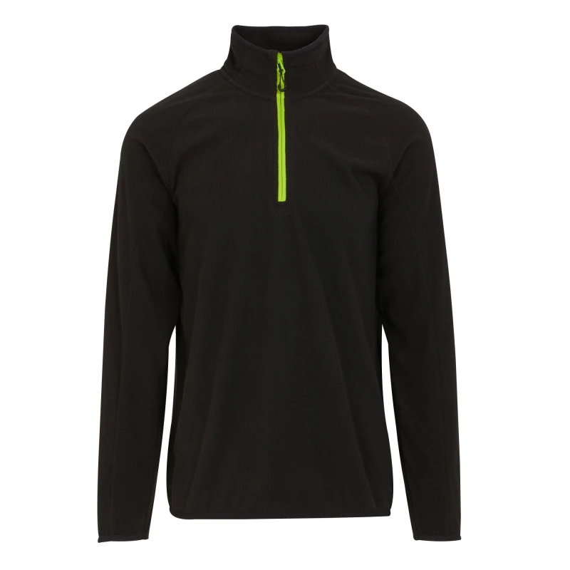 Image of Regatta Professional Mens Half Zip Fleece Top in Olive Size: Small Olive Male S