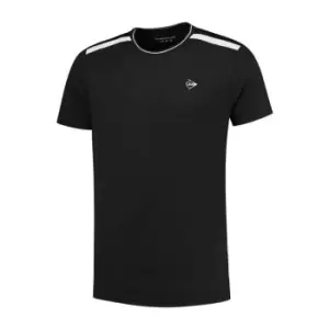 Image of Dunlop Club Crew T Shirt Mens - Black