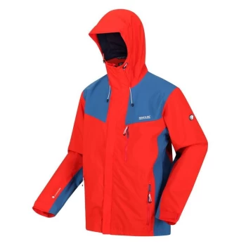 Image of Regatta Birchdale Waterproof Jacket - FieryRd/Dyns