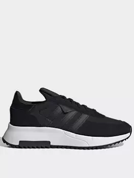 Image of adidas Originals Retropy F2 - Black/White, Size 4, Women