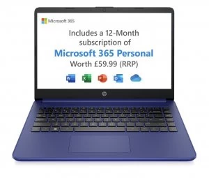 Image of HP 14S-FQ0022NA 14" Laptop