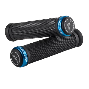 Image of Azonic Diamond Grips 130mm Blue