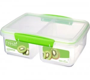 Image of Sistema Split Rectangular 2 litre Container