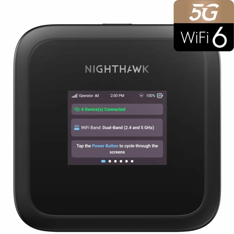 Image of Netgear Netgear M3 Wireless Router Dual Band (2.4 GHz / 5 GHz) Black MH3150-100EUS
