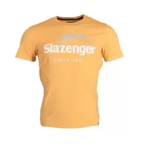 Image of Slazenger 1881 Mark Logo T Shirt - Orange