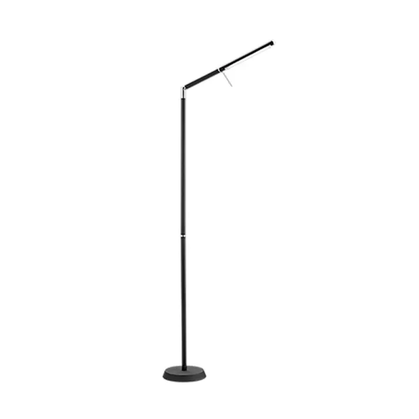 Image of Filigran Modern Task Floor Lamp Black Matt 3000K