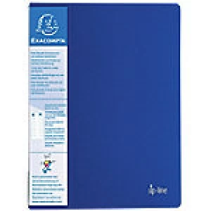 Image of Exacompta Display Book 88202E A4 Blue Polypropylene 21 x 29.7 cm