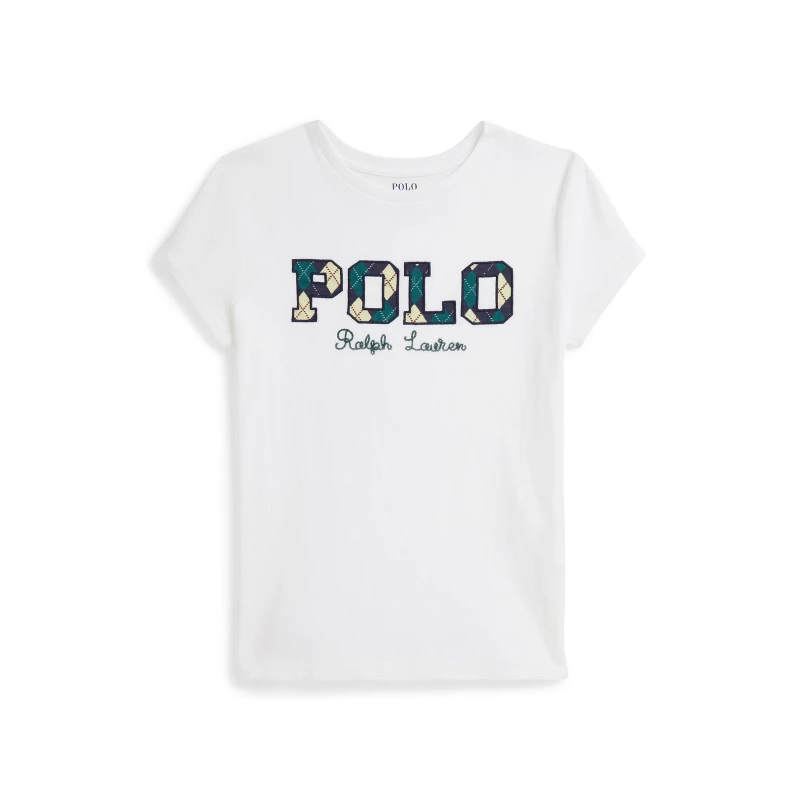 Image of Polo Ralph Lauren Kids Logo T-Shirt White female 6Y