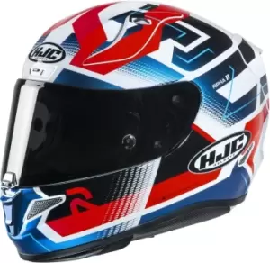 Image of HJC RPHA 11 Nectus Helmet, white-red-blue, Size S, white-red-blue, Size S