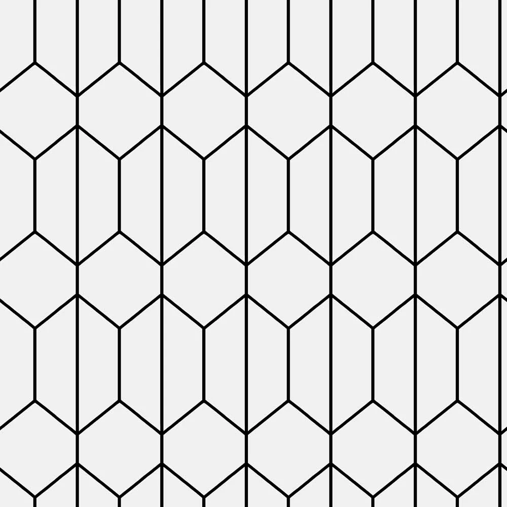Image of Arthouse Linear Geo Mono Wallpaper