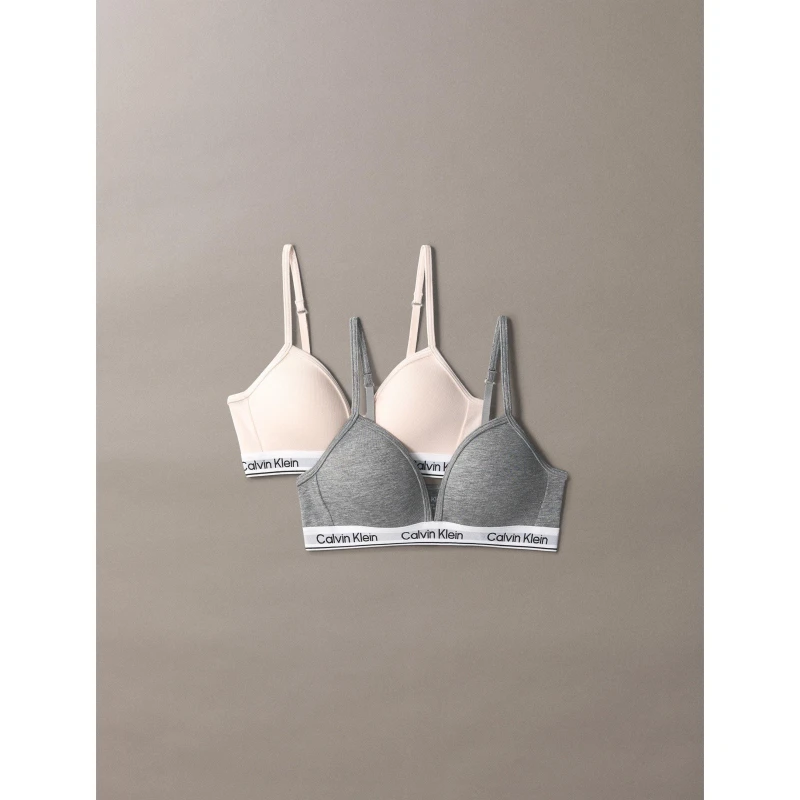 Image of Calvin Klein Kids Triangle Bralette Triangle Bralettes 8-10Y Multi 71286799175