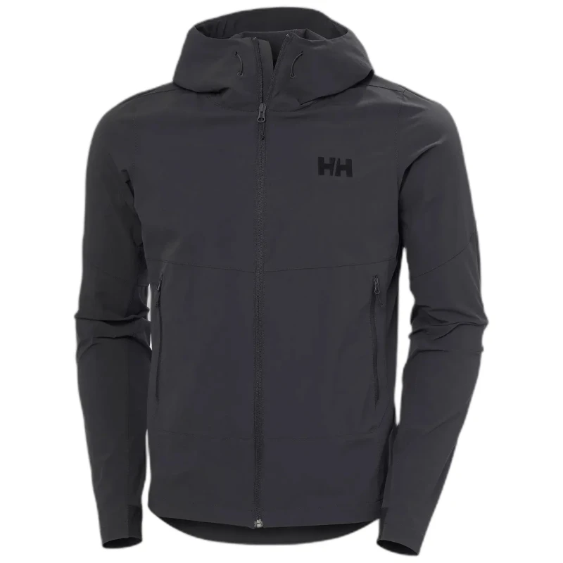 Image of Helly Hansen Hooded waterproof jacket Helly Hansen Blaze Gris Male 2XL