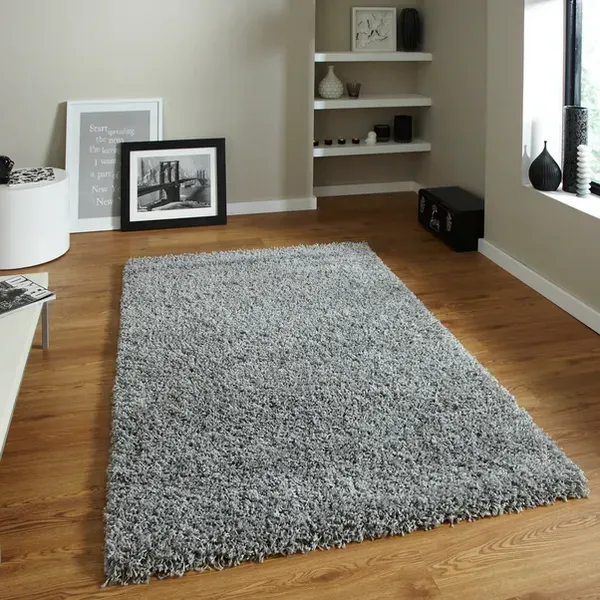 Image of Cosy Soft Rugs - Grey - Extra Large