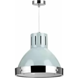 Image of Premier Housewares - Vermont Blue Pendant Light