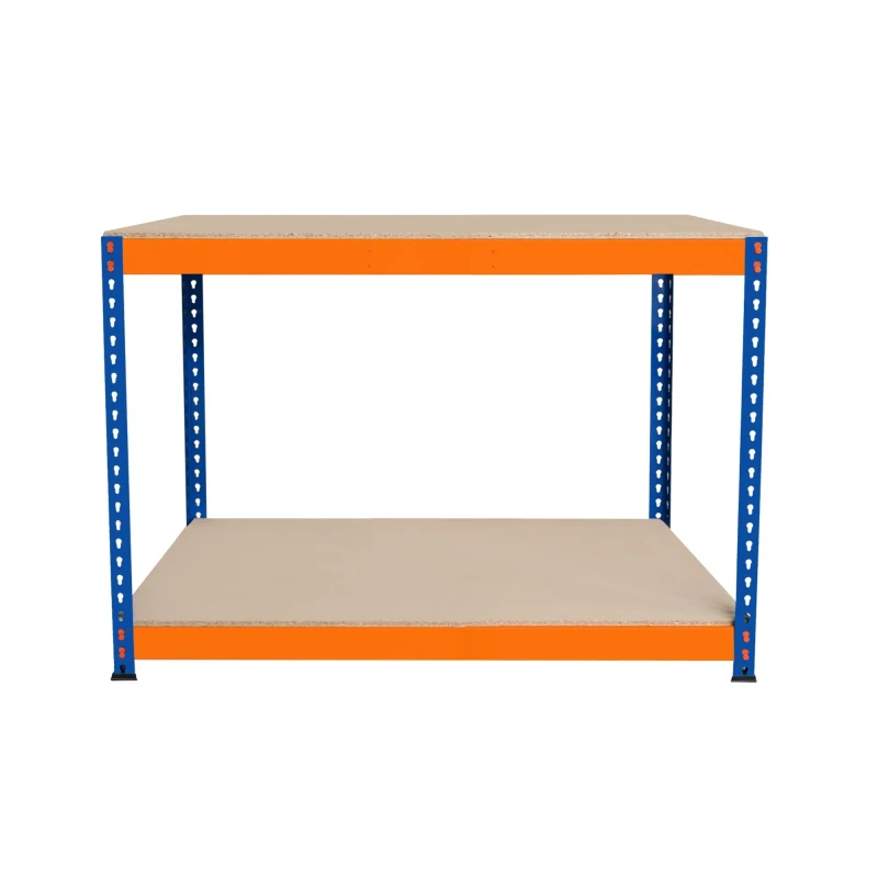 Image of MONSTER RACKING Monster Shop - Garage Workbench S-Rax 2 Shelf 120cm x 60cm x 90cm Workstation 5055986195191