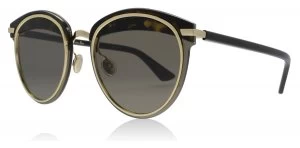 Image of Christian Dior Offset1 Sunglasses Havana Black 581 62mm