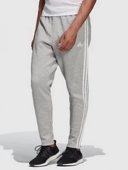 Image of Adidas 3 Stripe Track Pants - Medium Grey Heather, Size S, Men