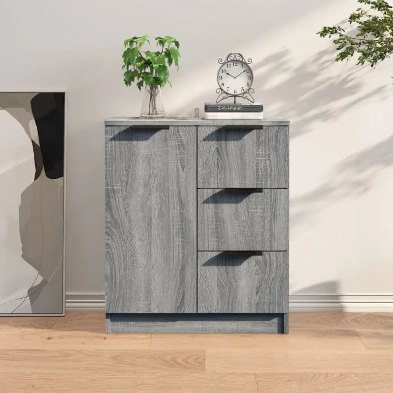 Image of VIDAXL Sideboard Grey Sonoma Engineered Wood Vidaxl 8720286967874