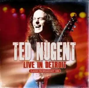 Image of Live in Detroit Classic FM Broadcast 1986 by Ted Nugent CD Album