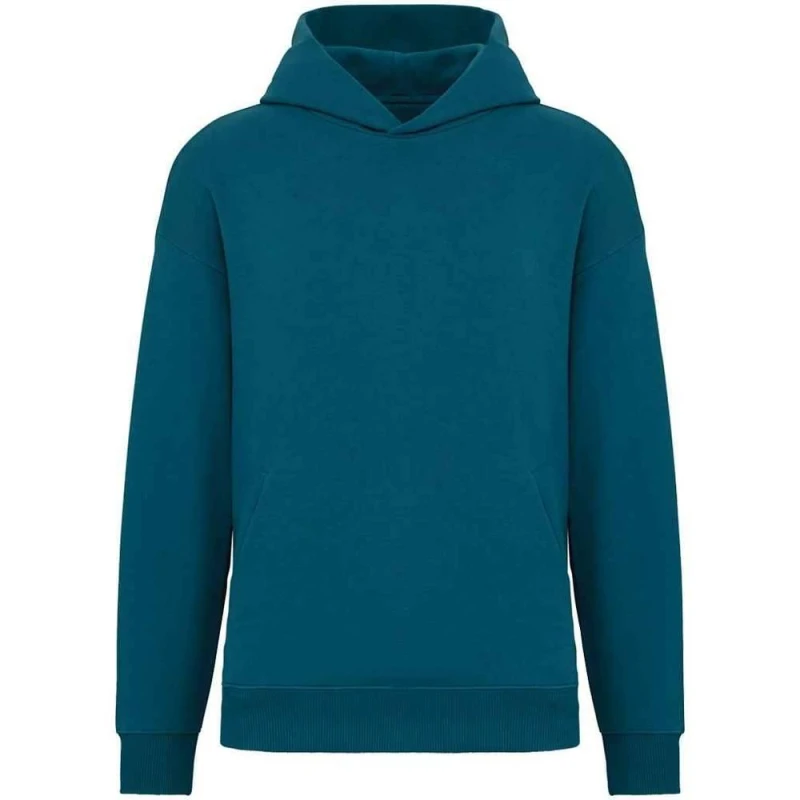 Image of Native Spirit Mens Oversized Hoodie in Bottle Green Size: XS Bottle Green Male XS