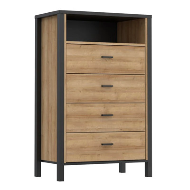 Image of Furniture To Go High Rock Chest of Drawers Black