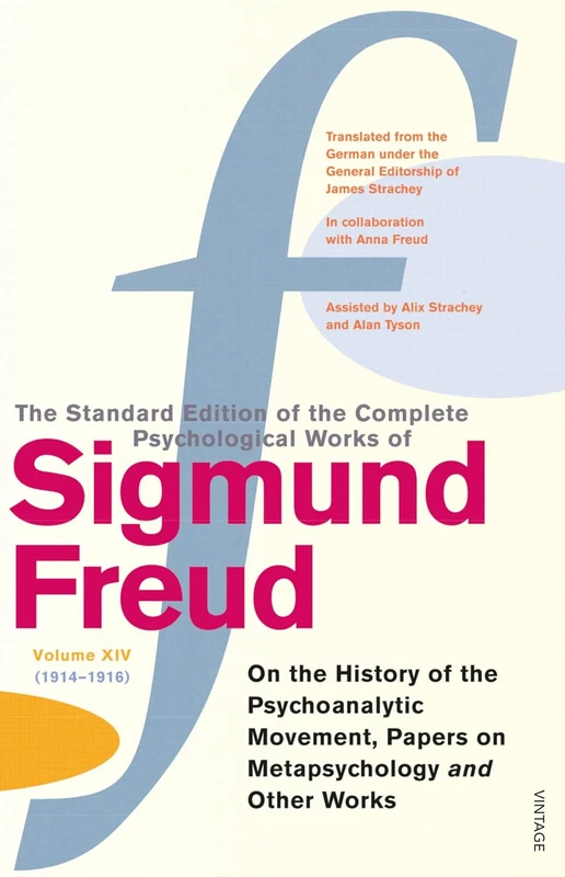 Image of The Standard Edition of the Complete Psychological Works of Sigmund Freud Vol 14 Paperback Book