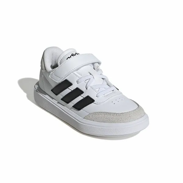Image of Kids Courtblock Leather Trainers