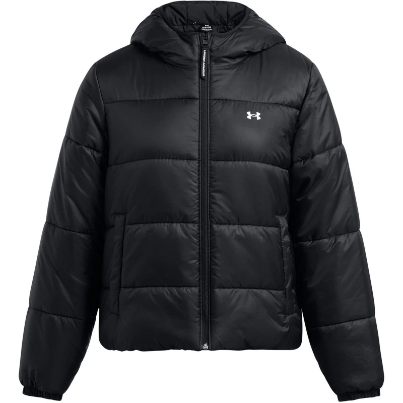 Image of Under Armour Womens Lightweight Quilted Puffer Jacket Black female 8 (XS)