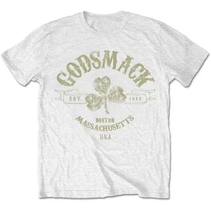 Image of Godsmack - Celtic Unisex Medium T-Shirt - White
