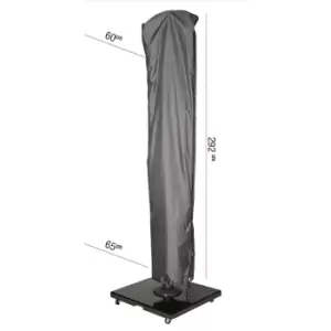 Image of Free Arm Parasol Aerocover 292 x 60/65cm