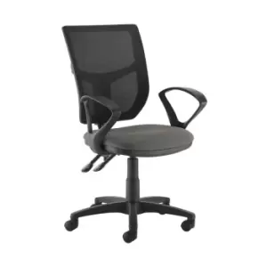 Image of Dams MTO Altino 2 Lever High Mesh Back Operators Chair with Fixed Arms - Tarot P