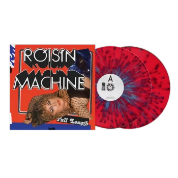 Image of R&oacute;is&iacute;n Murphy - R&oacute;is&iacute;n Machine Red & Blue Splatter Vinyl