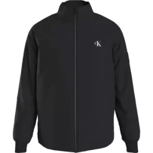 Image of Calvin Klein Jeans Padded Harrington Jacket - Black